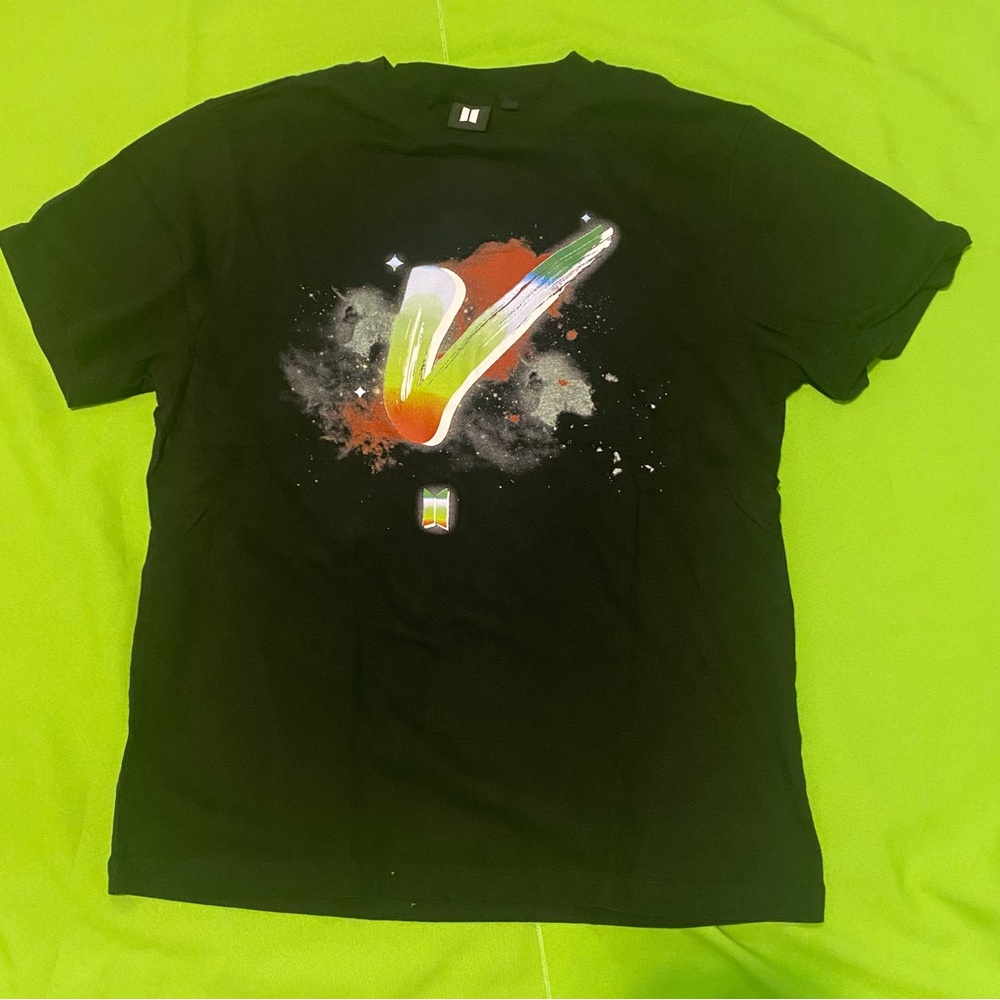 BTS Black Graphic Tee